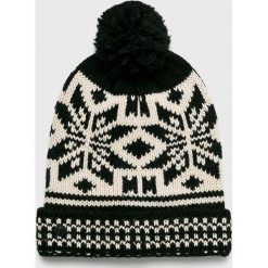 Scotch & Soda - Czapka. Szare czapki męskie Scotch & Soda, na zimę, z dzianiny. W wyprzedaży za 139.90 zł.