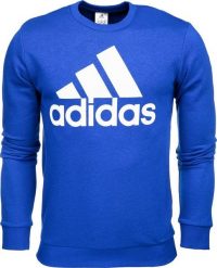 Adidas Bluza męska adidas Essentials Big Logo niebieska HE1840 S. Niebieskie bluzy nierozpinane męskie ADIDAS, m, bez wzorów, bez ramiączek, bez kaptura. Za 196.08 zł.