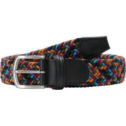 Anderson's STRETCH BELT Pasek pleciony multicolor. Czarne paski męskie Anderson's, w paski, z materiału. Za 379.00 zł.