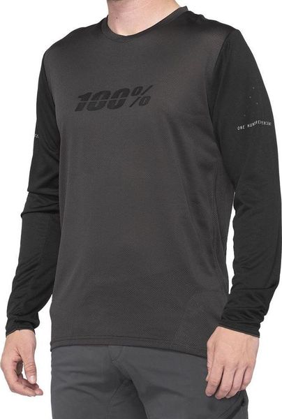 100% Koszulka męska 100% RIDECAMP Long Sleeve Jersey długi rękaw black charcoal roz. XL. Czarne koszulki męskie z długim rękawem 100%, m, bez wzorów, z jersey, bez kołnierzyka, bez ramiączek. Za 135.85 zł.