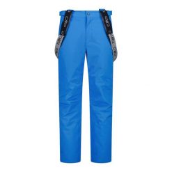Spodnie narciarskie męskie CMP 3W17397N royal. Czarne spodnie narciarskie i snowboardowe męskie CMP, bez wzorów, narciarskie. Za 379.99 zł.