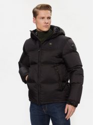 Blauer Kurtka zimowa 23WBLUC03010 Czarny Regular Fit. Czarne kurtki męskie Blauer, na zimę, m, bez wzorów, z syntetyku, bez ramiączek, bez kaptura. Za 3,399.00 zł.