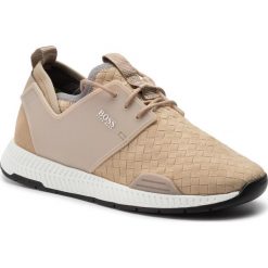 Sneakersy BOSS - Titanium 50408125 1021628401 Medium Beige 206. Buty sportowe na co dzień męskie Boss. W wyprzedaży za 589.00 zł.