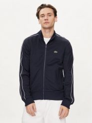 Lacoste Bluza SH1457 Granatowy Regular Fit. Niebieskie bluzy rozpinane męskie Lacoste, m, bez wzorów, z bawełny, bez ramiączek, bez kaptura. Za 459.99 zł.
