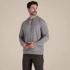 Bluza z kapturem Craghoppers NosiLife Tagus. Szare bluzy z kapturem męskie Craghoppers, m, bez wzorów, z kapturem. W wyprzedaży za 371.00 zł.