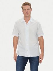 Jack & Jones Koszula Luke 12271099 Błękitny Relaxed Fit. Niebieskie koszule męskie Jack & Jones, m, bez wzorów, z bawełny, bez kołnierzyka, bez ramiączek. Za 79.99 zł.