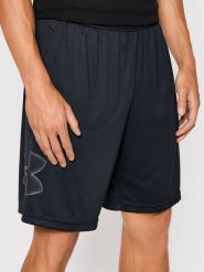 Under Armour Szorty sportowe Ua Tech Graphic Czarny Loose Fit. Czarne szorty sportowe męskie Under Armour, bez wzorów, z syntetyku, sportowe. Za 129.99 zł.