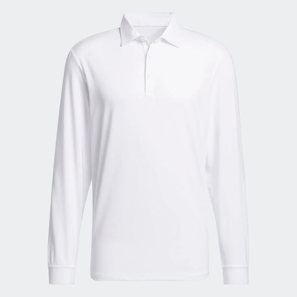 Koszulka polo ADIDAS do golfa męska. Koszulki męskie z długim rękawem ADIDAS, m, bez wzorów, z materiału, sportowe, bez kołnierzyka, bez ramiączek. Za 239.99 zł.
