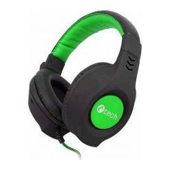 C-Tech Słuchawki Nemesis v2 (Ghs-14g), Czarno-Zielone. Czarne słuchawki nauszne C-Tech. Za 55.00 zł.