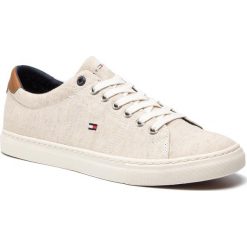 Tenisówki TOMMY HILFIGER - Seasonal Textile Sneaker FM0FM02204 White 100. Trampki męskie marki Tommy Hilfiger. Za 339.00 zł.