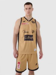 4F Koszulka meczowa replika domowa z sezonu 2024/25 męska 4F x PLK - Trefl Sopot - multikolor XL. Czarne t-shirty sportowe męskie 4f, m, z aplikacjami, z dzianiny, klasyczne, bez ramiączek. Za 219.99 zł.