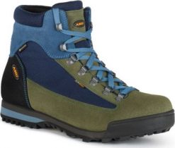 Buty trekkingowe męskie Aku U'S SLOPE ORIGINAL GTX, blue/ green, 42. Niebieskie buty trekkingowe męskie Aku, bez wzorów, bez zapięcia. Za 687.87 zł.