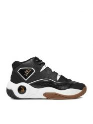 Shaq Sneakersy EOSS-H.O.F AQ95027M-BBZ Czarny. Czarne buty sportowe na co dzień męskie Shaq, m, bez wzorów, ze skóry, bez ramiączek, bez kaptura. Za 379.99 zł.