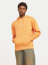 Jack & Jones Bluza Vesterbro 12241687 Pomarańczowy Relaxed Fit. Brązowe bluzy nierozpinane męskie Jack & Jones, m, bez wzorów, z bawełny, bez ramiączek, bez kaptura. Za 159.99 zł.