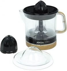 Sokowirówka Jocca Elektryczna sokowirówka do cytrusów 0.7l czarna/z drewnianymi detalami. Sokowirówki i wyciskarki do soków Jocca. Za 117.21 zł.