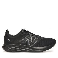 Buty do biegania New Balance. Czarne buty do biegania męskie New Balance, bez wzorów, bez zapięcia, do biegania. Za 299.99 zł.