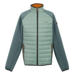 Męska Kurtka Hybrydowa Clumber IV Full Zip. Niebieskie kurtki męskie Regatta, m, bez wzorów, z puchu, sportowe, bez ramiączek, bez kaptura. Za 182.99 zł.
