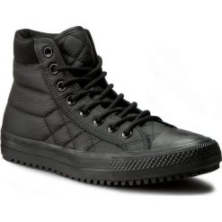 Trampki CONVERSE - Ctas Boot Pc Hi 153669C Black/Black/Black. Czarne trampki męskie Converse, bez wzorów, z gumy, eleganckie, bez zapięcia. W wyprzedaży za 299.00 zł.
