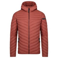 Męska kurtka zimowa Loap Jekl czerwona. Czerwone kurtki narciarskie i snowboardowe męskie ZSPORT, na zimę, m, bez wzorów, bez kaptura, narciarskie. Za 180.26 zł.