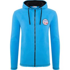 Bluza polarowa "Friso" w kolorze niebieskim. Bluzy z kapturem męskie marki Nebulus. W wyprzedaży za 130.95 zł.