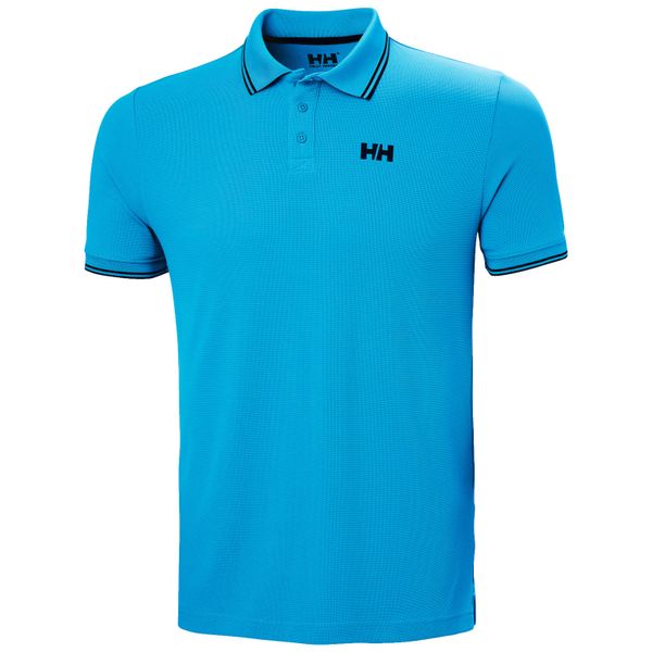 Polo Helly Hansen Kos. Niebieskie koszulki polo męskie Helly Hansen, m, bez wzorów, z materiału, eleganckie, bez kołnierzyka, bez ramiączek. Za 316.00 zł.