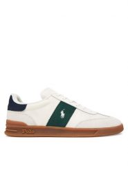 Polo Ralph Lauren Sneakersy 809P01616003 Biały. Białe buty sportowe na co dzień męskie Polo Ralph Lauren, m, bez wzorów, ze skóry, bez ramiączek, bez kaptura. Za 599.99 zł.