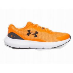 Buty do biegania męskie UNDER ARMOUR SURGE 3 dla aktywnych. Żółte buty do biegania męskie Under Armour, bez wzorów, bez zapięcia, do biegania. Za 279.00 zł.
