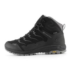 Buty wysokie trekkingowe unisex Alpine Pro Crede Vibram. Czarne buty trekkingowe męskie Alpine Pro, bez wzorów, bez zapięcia, wspinaczkowe. W wyprzedaży za 539.00 zł.
