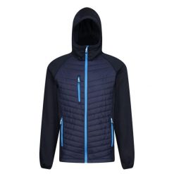 Męska Pikowana Kurtka Hybrydowa Navigate. Niebieskie kurtki męskie Regatta, m, bez wzorów, z puchu, sportowe, bez ramiączek, bez kaptura. Za 249.99 zł.