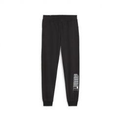Spodnie sportowe męskie Puma Ess+ Logo Lab. Czarne szorty sportowe męskie Puma, bez wzorów, z dresówki, sportowe. Za 316.00 zł.