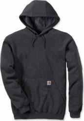Carhartt Bluza Carhartt Midweight Hooded Sweatshirt Carbon. Bluzy nierozpinane męskie Carhartt, m, bez wzorów, bez ramiączek, bez kaptura. Za 241.31 zł.