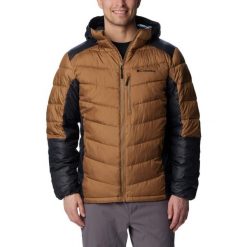 Kurtka Columbia Labyrinth Loop, Mężczyźni. Brązowe kurtki męskie Columbia, m, bez wzorów, z poliesteru, sportowe, bez ramiączek, bez kaptura. Za 990.00 zł.