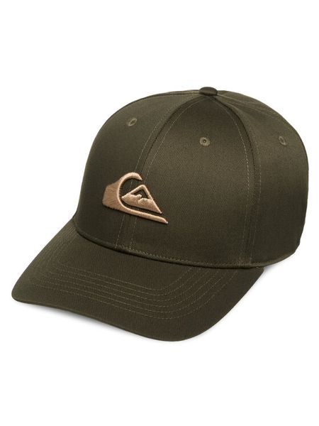 Quiksilver Czapka z daszkiem Decades AQYHA04002 Khaki. Brązowe czapki męskie Quiksilver, bez wzorów, z poliesteru. Za 79.99 zł.