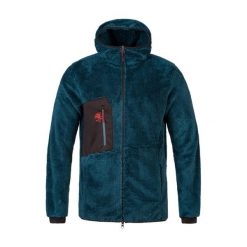 Polar z kapturem zapinany na zamek Rafiki Hulk. Niebieskie bluzy z polaru męskie RAFIKI, bez wzorów, z polaru, sportowe, bez ramiączek, z kapturem. W wyprzedaży za 471.60 zł.