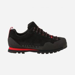 Buty turystyczne MILLET Friction U Czarny. Czarne buty trekkingowe męskie Millet, bez wzorów, sportowe, bez obcasa, bez zapięcia. Za 849.00 zł.