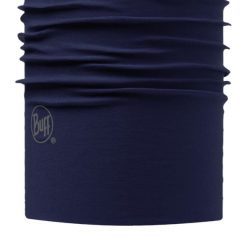 Chusta Buff Original EcoStretch. Niebieskie szaliki męskie Buff, bez wzorów. Za 107.50 zł.