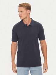 Boss Polo Prime 50507813 Granatowy Regular Fit. Niebieskie koszulki polo męskie Boss, m, bez wzorów, z bawełny, bez kołnierzyka, bez ramiączek. Za 279.99 zł.