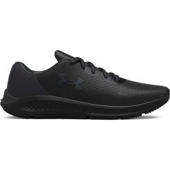 Buty do biegania męskie Under Armour Charged Pursuit 3. Czarne buty do biegania męskie Under Armour, bez wzorów, z materiału, bez zapięcia, do biegania. Za 283.00 zł.