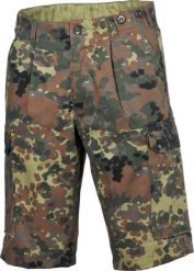 MFH Spodnie BW Bermuda flecktarn XXL. Długie spodnie sportowe męskie MFH, bez wzorów. Za 134.00 zł.