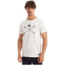 Polo Club C.H.A T-Shirt Męski Xl Biały. Koszulki polo męskie marki Polo Club C.H..A. Za 119.00 zł.
