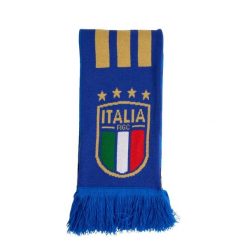 Szalik Figc Italy. Brązowe szaliki męskie ADIDAS, bez wzorów, sportowe. Za 109.00 zł.