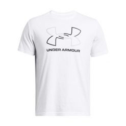 Koszulka sportowa męska Under Armour Gl Foundation Uodate. Białe t-shirty sportowe męskie Under Armour, m, bez wzorów, z bawełny, sportowe, bez ramiączek. Za 119.00 zł.