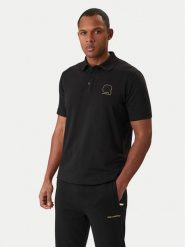KARL LAGERFELD Polo 745025 561235 Czarny Regular Fit. Czarne koszulki polo męskie KARL LAGERFELD, m, bez wzorów, z bawełny, bez kołnierzyka, bez ramiączek. Za 479.99 zł.