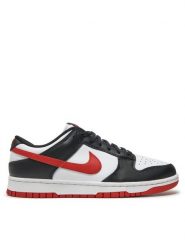 Nike Sneakersy Dunk Low Retro DV0833 108 Biały. Białe buty sportowe na co dzień męskie Nike, m, bez wzorów, ze skóry, retro, bez ramiączek, bez kaptura. Za 499.99 zł.