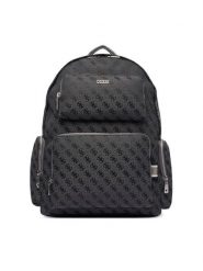 Guess Plecak HMBOST P6111 Szary. Szare plecaki męskie Guess, z aplikacjami, z materiału. Za 679.99 zł.