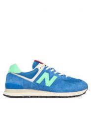New Balance Sneakersy U574BSC M Niebieski. Niebieskie buty sportowe na co dzień męskie New Balance, m, bez wzorów, ze skóry, bez ramiączek, bez kaptura. Za 439.00 zł.