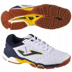 Buty do siatkówki męskie Joma V.BLOCK treningowe niskie Reactive ball Stabilis. Białe buty treningowe męskie Joma, bez wzorów, bez zapięcia, do siatkówki. Za 297.90 zł.
