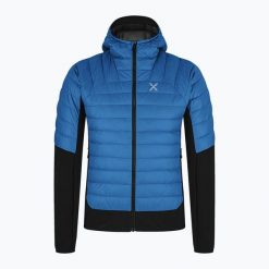 Kurtka skiturowa męska Montura Peak Hybrid Hooded. Niebieskie kurtki narciarskie i snowboardowe męskie MONTURA, na zimę, m, bez wzorów, bez kaptura, narciarskie. Za 769.99 zł.