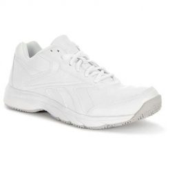Buty do biegania męskie Reebok Workn Cushion. Białe buty do biegania męskie Reebok, bez wzorów, z materiału, bez zapięcia, do biegania. Za 381.00 zł.