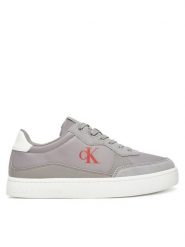 Calvin Klein Jeans Sneakersy Classic Cupsole Mg Nylon Mix YM0YM01304 Szary. Szare buty sportowe na co dzień męskie Calvin Klein Jeans, m, bez wzorów, z jeansu, bez ramiączek, bez kaptura. Za 399.99 zł.